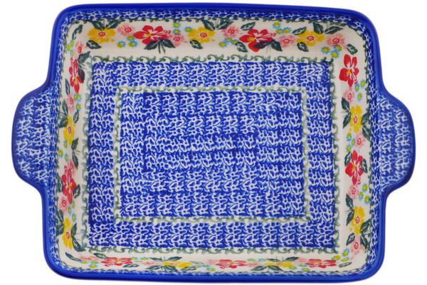 Rectangular Baker with Handles 11"