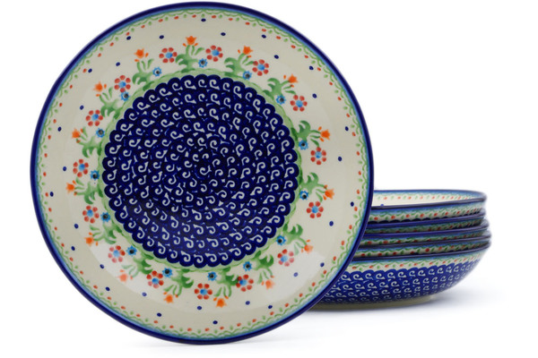 Set of 6 Pasta Bowls 9"