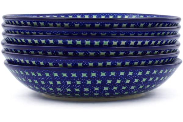 Set of 6 Pasta Bowls 9"