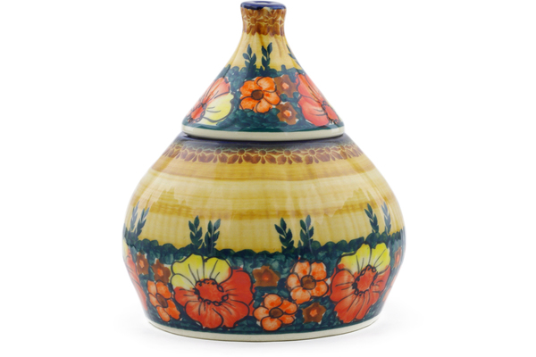 Garlic and Onion Jar 7"