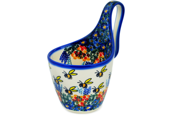 Bowl with Loop-Handle 7"