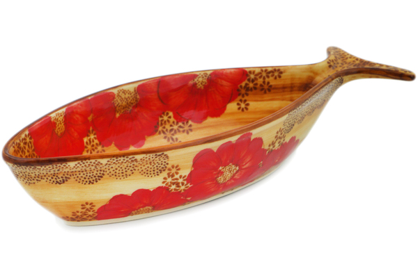 Fish Shaped Platter 10"