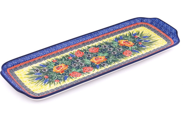 Platter with Handles 16"