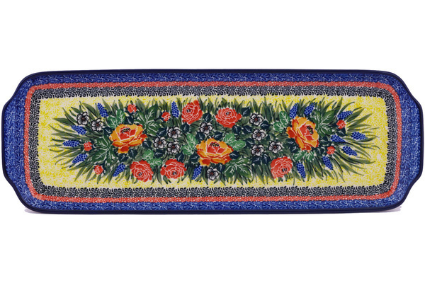 Platter with Handles 16"