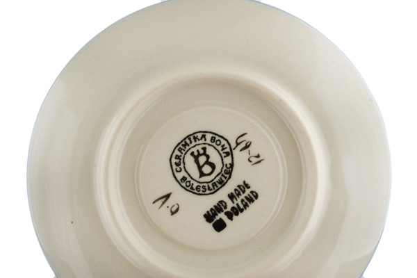 Set of 4 Cups with Saucers