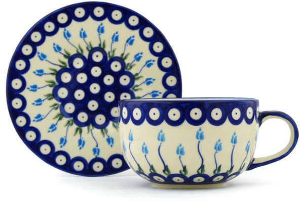 Cup with Saucer 17 oz