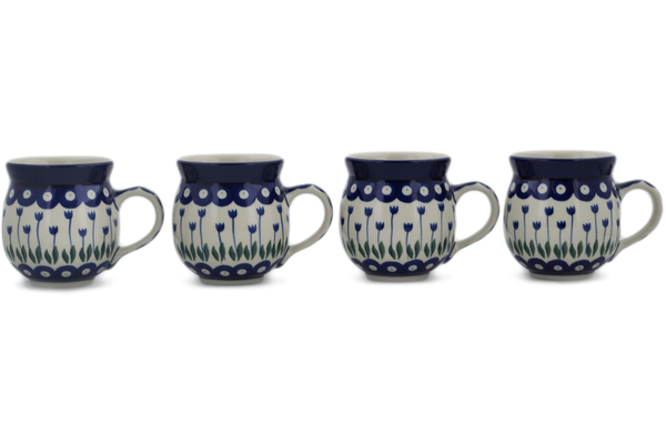 Set of Four 12 oz Bubble Mugs