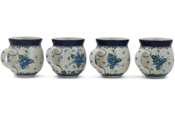 Set of Four 12 oz Bubble Mugs