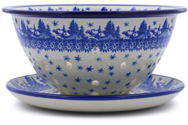 Colander with Plate 8"