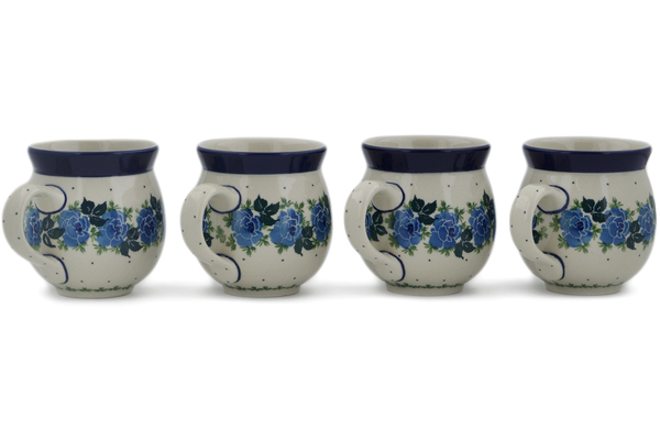 Set of Four 12 oz Bubble Mugs