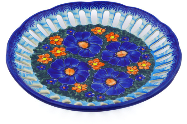Plate with Holes 9"