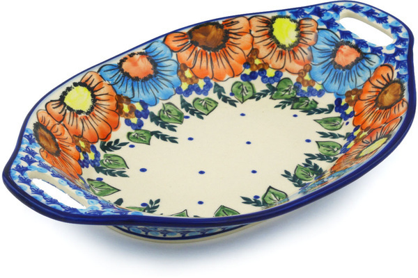 Bowl with Handles 13"