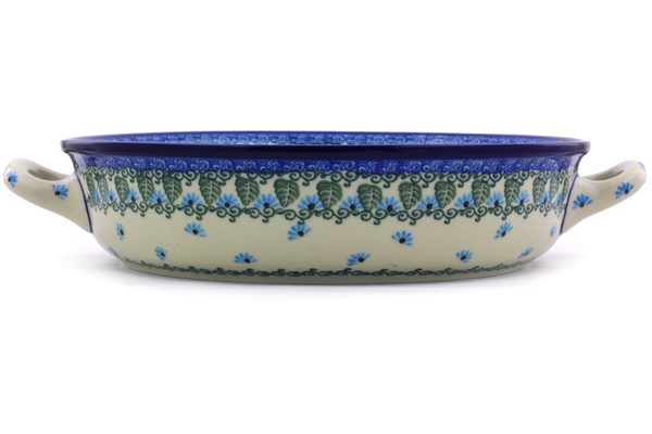 Round Baker with Handles 10-inch