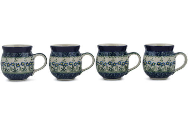 Set of Four 12 oz Bubble Mugs