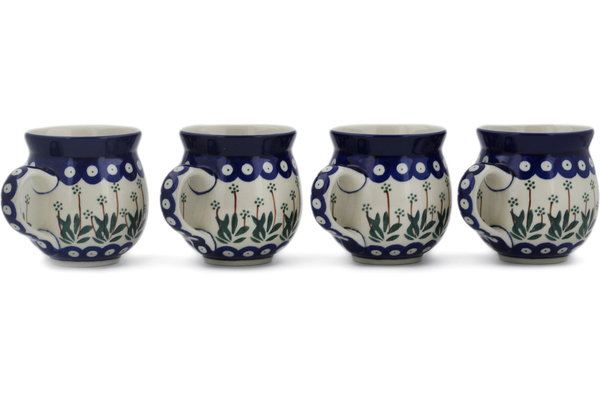 Set of Four 12 oz Bubble Mugs