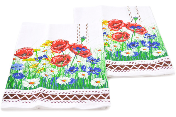 Set of 2 Kitchen Towels 24"