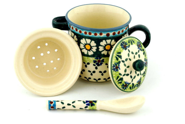 Brewing Mug with Spoon 10 oz