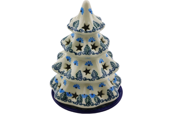 Christmas Tree Candle Holder 7"