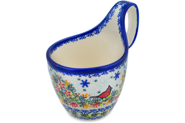 Bowl with Loop-Handle 7"