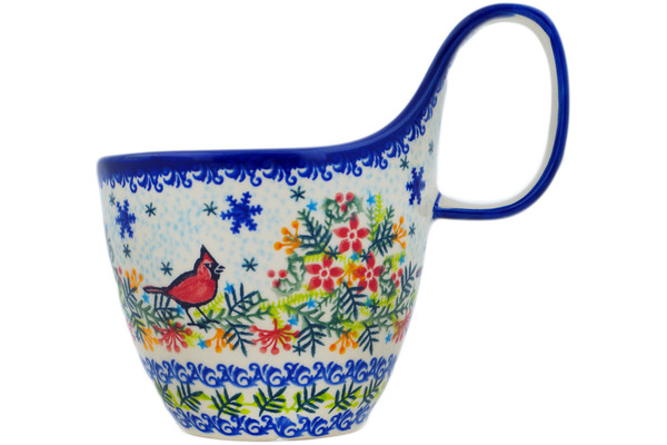 Bowl with Loop-Handle 7"