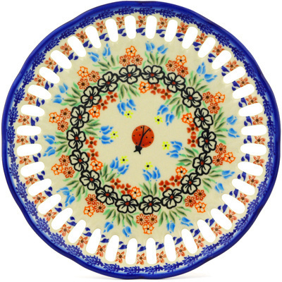 Plate with Holes 9"