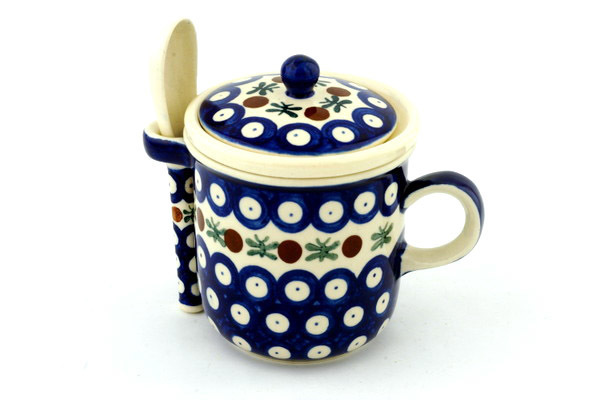 Brewing Mug with Spoon 10 oz