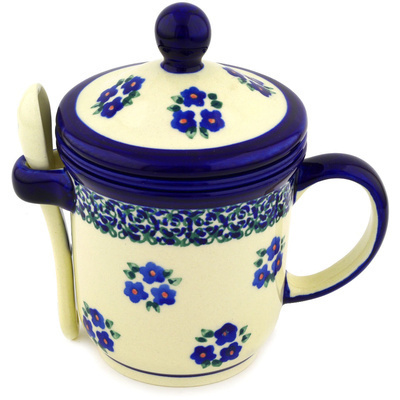 Brewing Mug with Spoon 12 oz