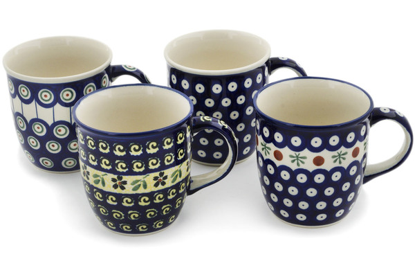 Set of Four 12oz Mugs