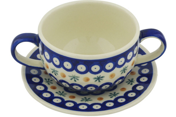 Bouillon Cup with Saucer 19 oz