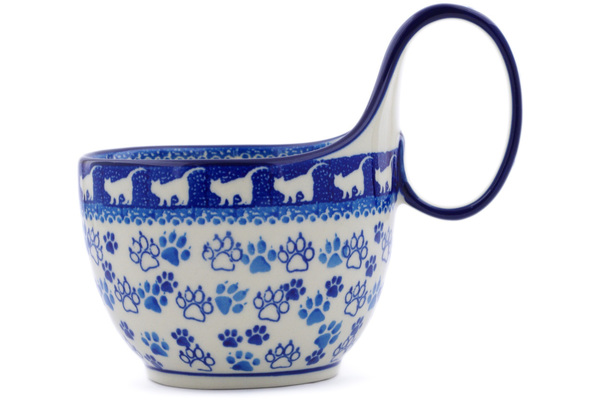 Bowl with Loop-Handle 6"