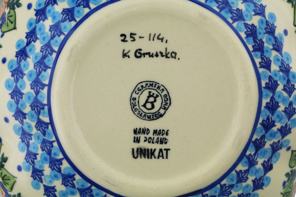 Scalloped Fluted Bowl 10"