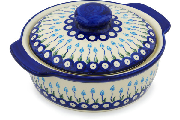 Baker with Cover with Handles 11"