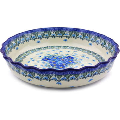 Fluted Pie Dish 11"