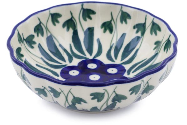 Scalloped Fluted Bowl 5"