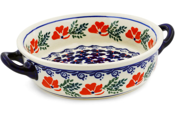 Round Baker with Handles 7"