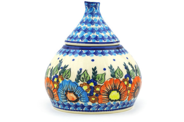 Garlic and Onion Jar 7"