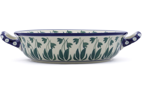 Round Baker with Handles 10"