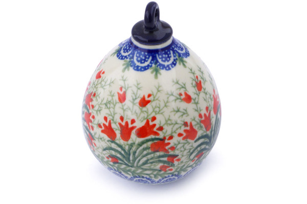 Christmas Ball Ornament 4"