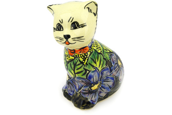 Cat Figurine 6"