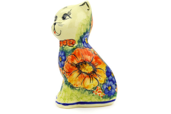 Cat Figurine 6"