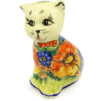 Cat Figurine 6"
