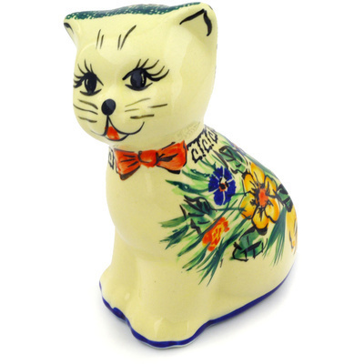 Cat Figurine 6"