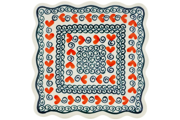 Scalloped Platter 6"