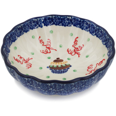 Scalloped Fluted Bowl 5"