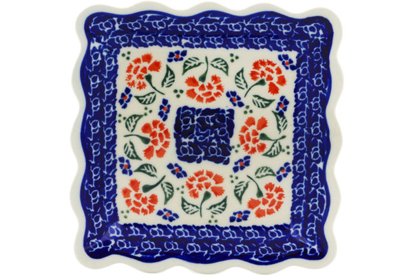 Scalloped Platter 6"