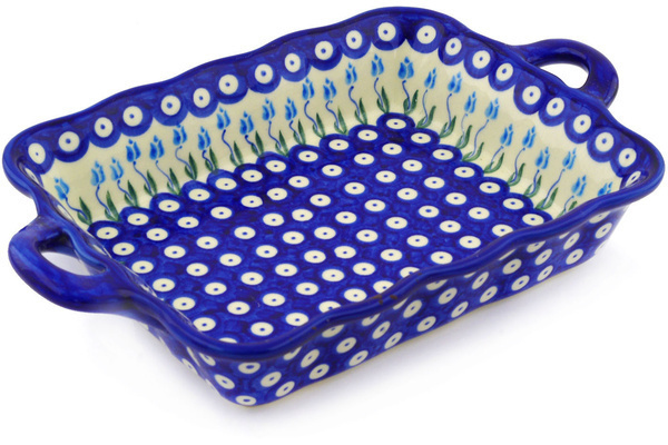 Rectangular Baker with Handles 12"