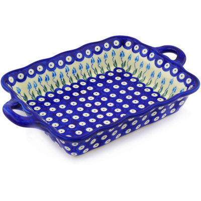 Rectangular Baker with Handles 12"