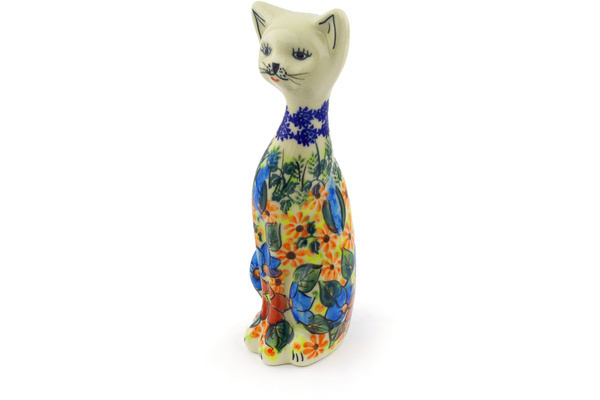 Cat Figurine 8"