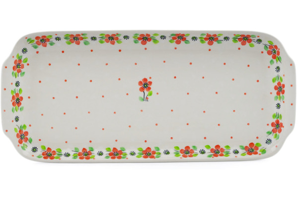 Platter with Handles 13"