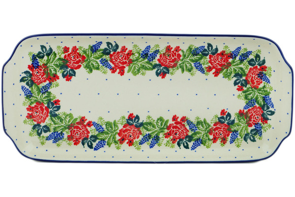 Platter with Handles 13"